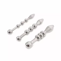 Kiotos Urethral Trainer Kit Penis Plug Met Beads 3 Stuks -Lingerie Setjes Verkoopwinkel urethral trainer kit penis plug met beads 3 stuks