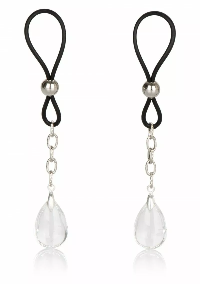 California Exotic Verschuifbare Tepelklemmen Met Sieraad 1 California Exotic Verschuifbare Tepelklemmen Met Sieraad