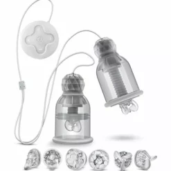 Blush Vibrerende Tepelzuigers Titilator - Transparant