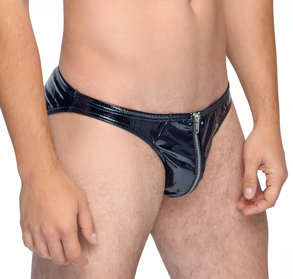Black Level Vinyl Brief - Zwart-S 2 Black Level Vinyl Brief - Zwart-S - Afbeelding 2