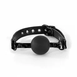 Sinful Zachte Siliconen Gag - Zwart