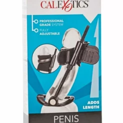 California Exotic Zwarte Penis Extender - Calexotics -Lingerie Setjes Verkoopwinkel zwarte penis extender calexotics verpakt