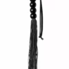 Guilty Pleasure Zwarte Silicone Flogger