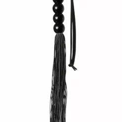 Guilty Pleasure Zwarte Silicone Flogger