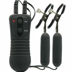 Fetish Fantasy Series Zwarte Vibrerende Tepelklemmen